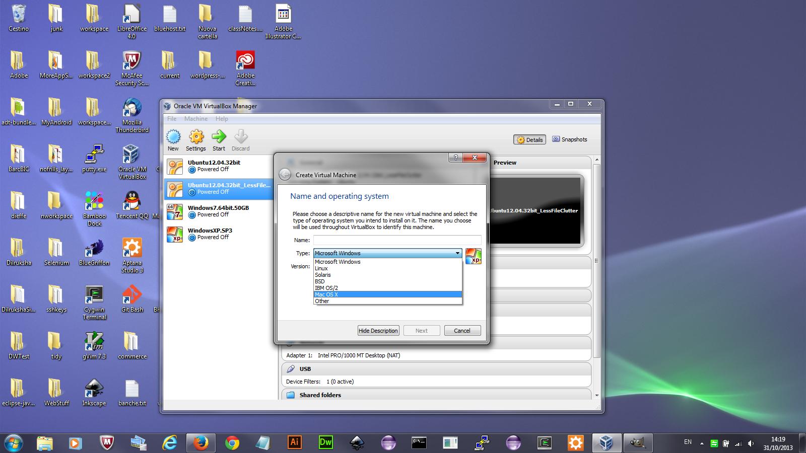 What mac os to use for virtualbox on windows 7 windows 10